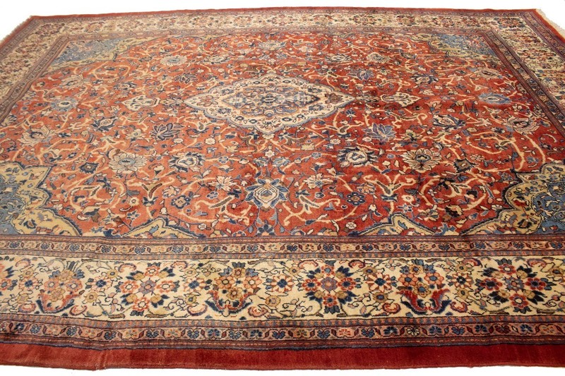 10X14 Floral Classic Oriental Rug Hand-Knotted Wool Dining Room Carpet 9'9X13'6 gallery