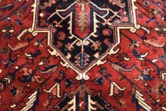 8’4 x 11’9 Semi Antique Geometric Animal Design Handmade Wool Area Rug 8 x 12