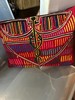 3 hand made vintage Peruvian pillow, 2, 16"x13", 1, 16"x12" with inserts, gallery