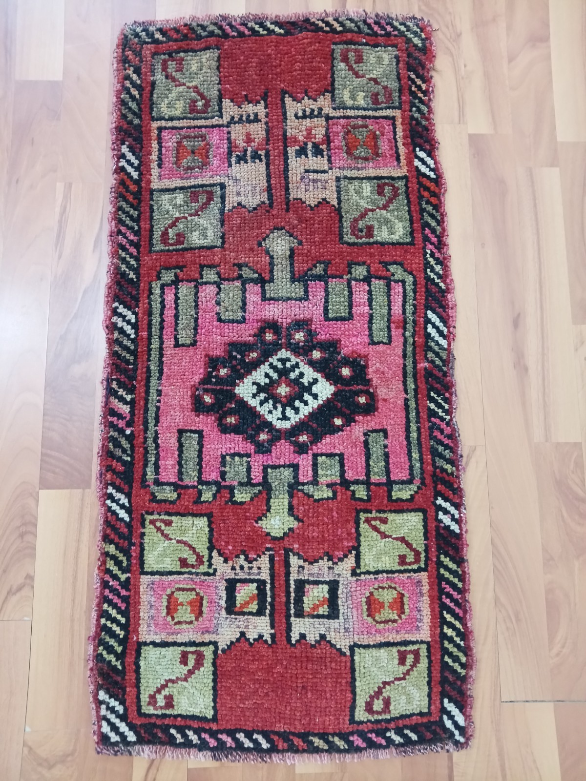 Multicolor Antique Aztec Rug Tribal Traditional Cappadocia Rug Anyroom Rug gallery