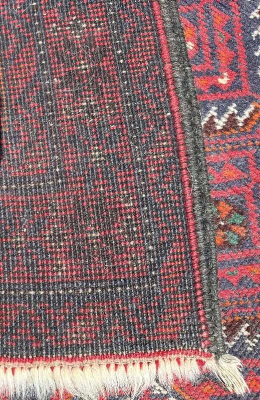 Turkoman Tribal Handmade Semi Antique Bohkara Oriental Rug 75”x 43” Full Pile gallery