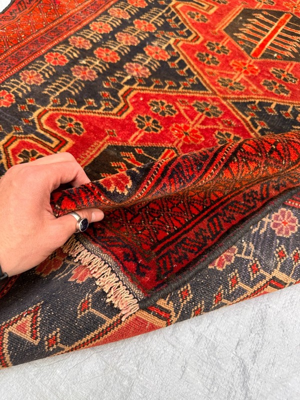 COLLECTORS’ ITEM Antique Taimani Natural Vegetable Dye Super Fine Quality Carpet gallery