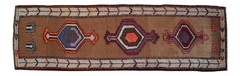 3×10 Rug Turkish Runner Hand Knotted Tribal Runner Rug Actual: 36×118 inches