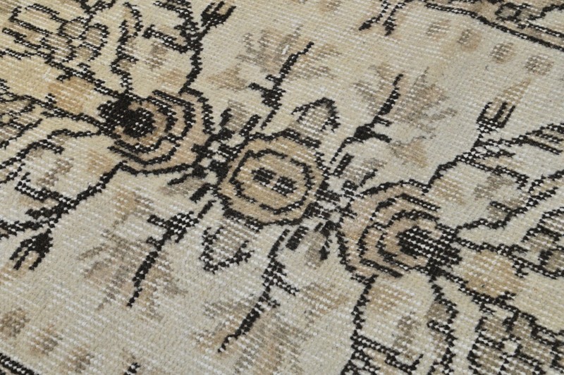 Oushak Turkish Vintage Rug 7x10 Kilim Rug Anatolian Handmade Boho Decor BEIGE gallery