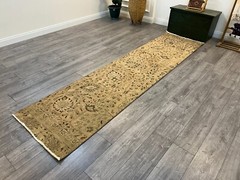 Persian Runner Rug, Vintage Runner Rug, Kitchen Runner Rug, 2.6 x 10.4 ft