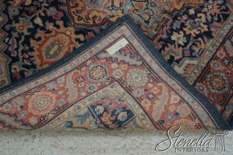 LF70343: KARASTAN Navy Print Approx. 4x6 Wool Area Rug gallery