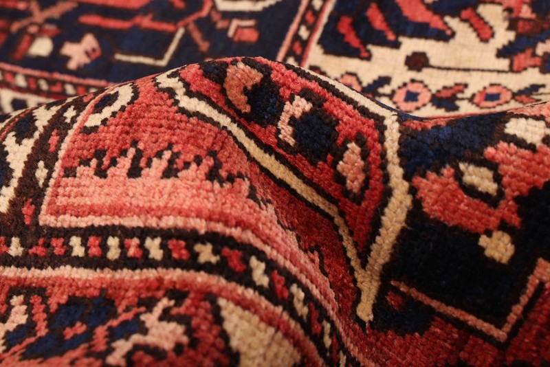 Vintage Traditional Hand-Knotted Area Rug 6'9" x 10'0" Oriental Wool Carpet gallery