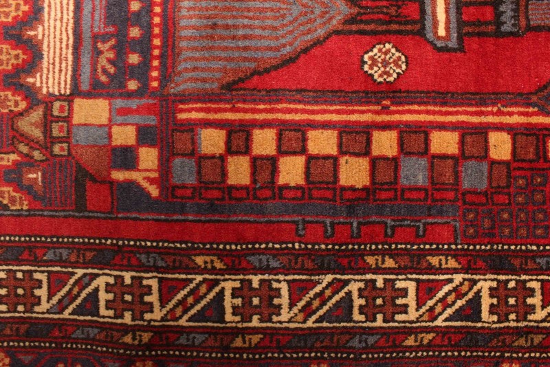 Vintage Traditional Hand-Knotted Area Rug 2'9" x 4'7" Oriental Wool Carpet gallery