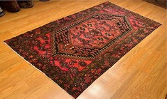 4 x 7 Handmade Village Made Kurdish Tribal Area Rug_ Natural Dye Soft Fine Wool