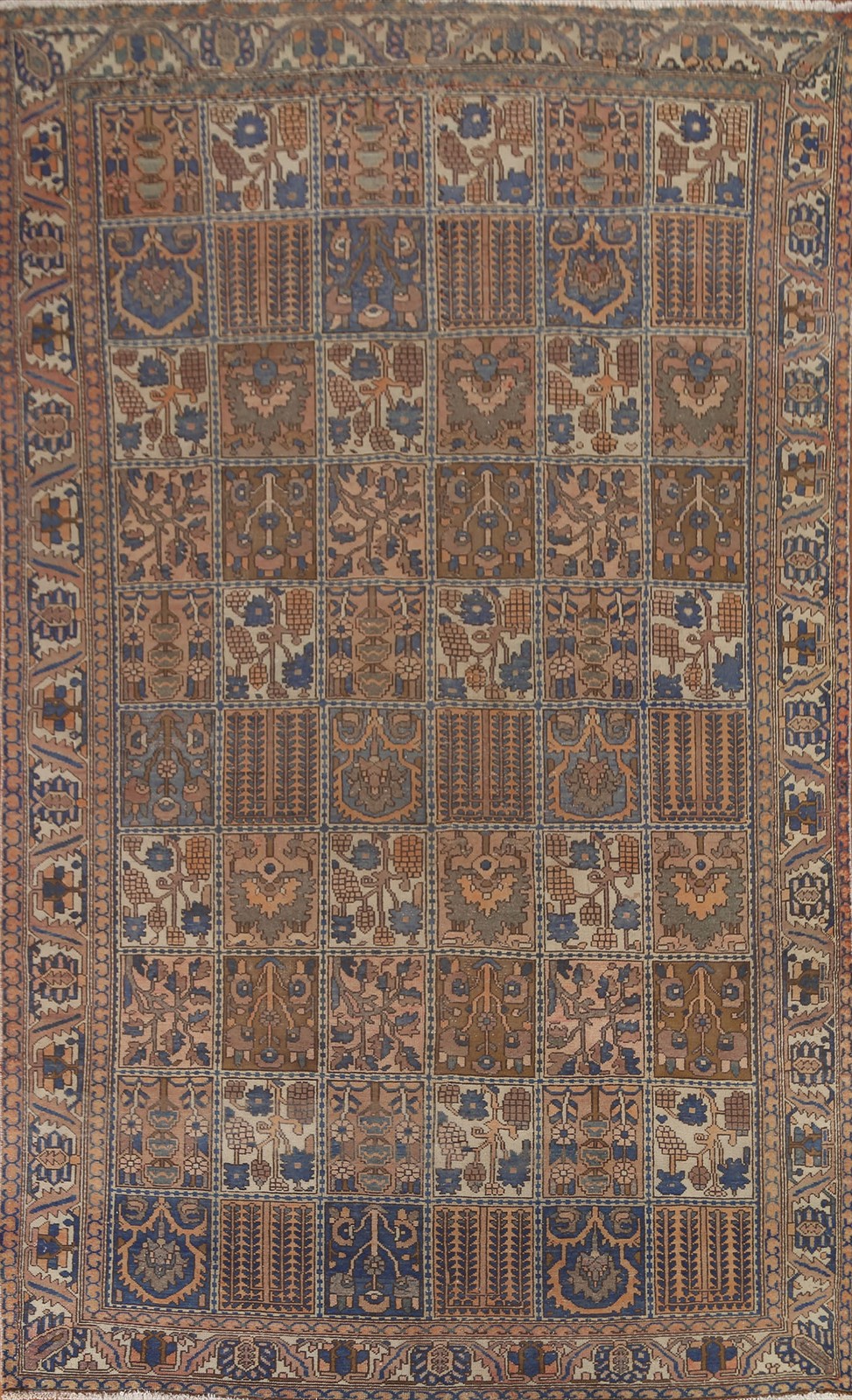 Garden Design Traditional Area Rug 7x10 Hand-knotted Wool Vintage Classic Carpet gallery