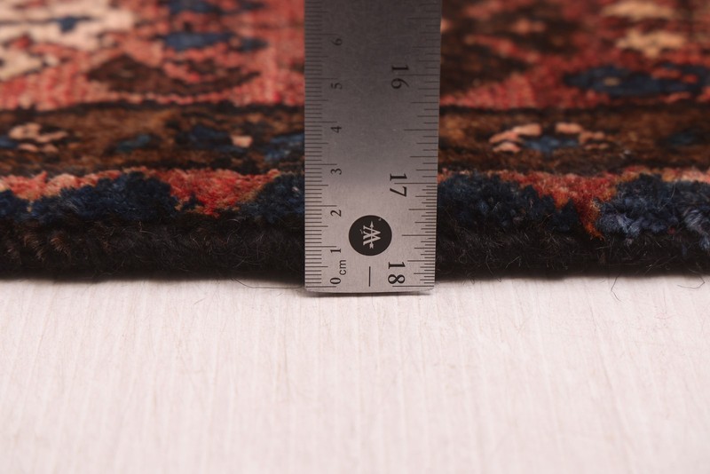 Vintage Hand-knotted Runner Rug 3'5" x 9'4" Traditional Oriental Wool Carpet gallery