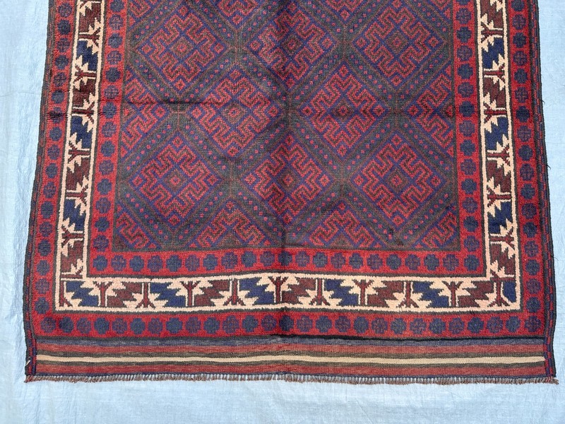 5 X 8 ft Vintage Beautiful Natural Vegetable Dye Jamshiri Maldari Nomad Carpet gallery