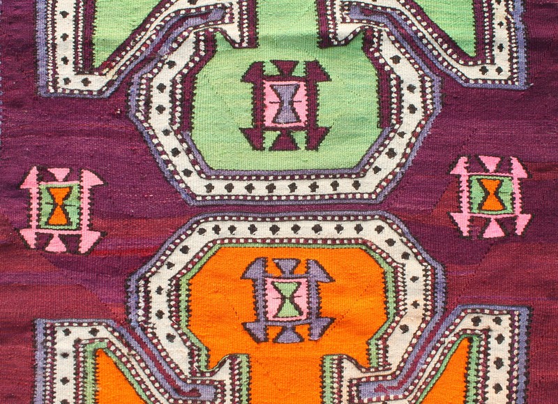 Caucasian Rug 3x10 Size Oriental Runner Corridor Hallway Stairs Multicolor Kilim gallery
