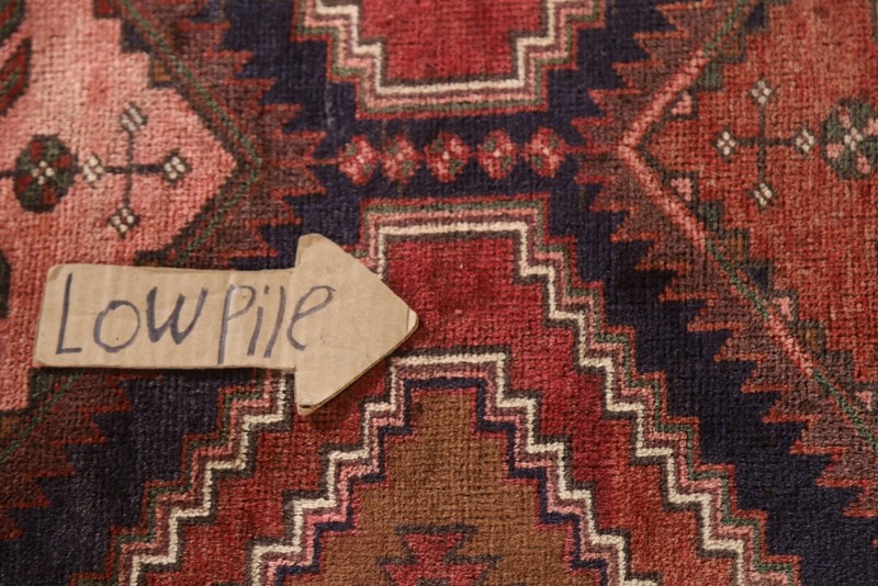 Vintage Geometric Traditional 11 ft. Rug Runner Handmade Wool 4x11 for Hallway gallery