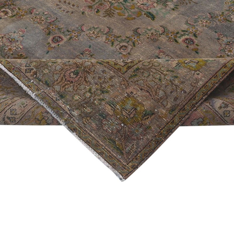 9'3" x 11'10" Elowen Vintage Hand-Knotted Wool Area Rug gallery