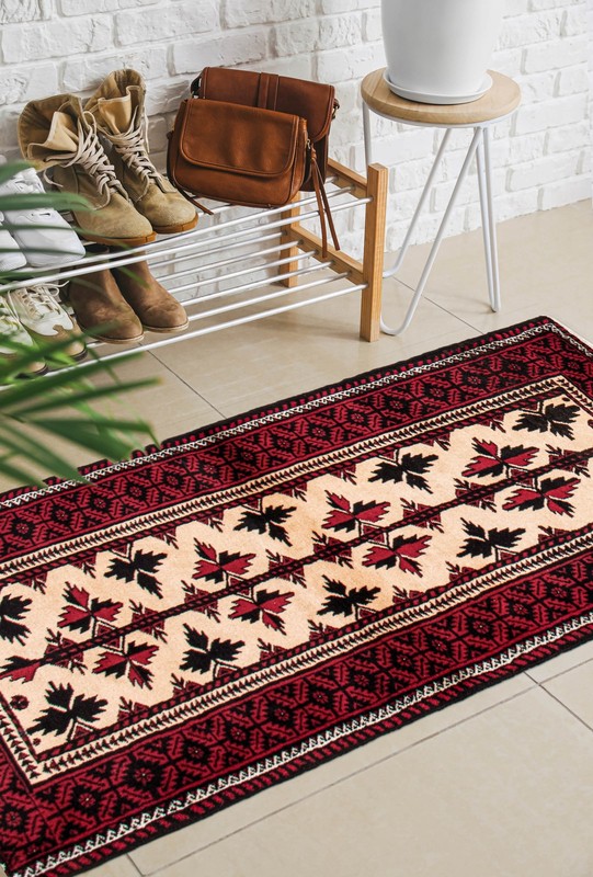 2'10" x 7'3" Vintage Hand-knotted Runner Rug Traditional Oriental Wool Carpet gallery