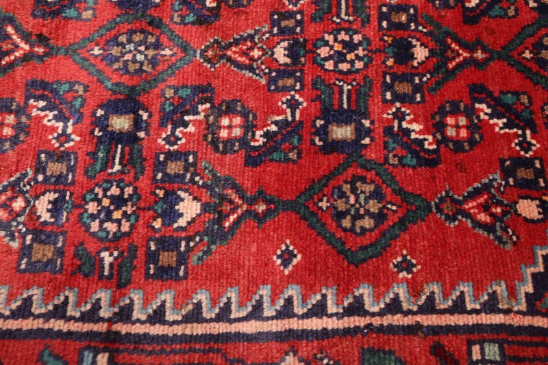 Vintage 5'3" x 9'8" Traditional Hand Knotted Vegetable Dye Wool Area Rug gallery