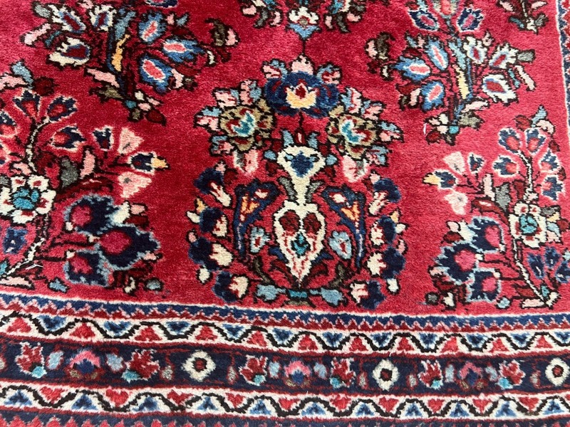 2'7" x 6'7" Antique Turkish Oriental Rug Floor Runner - 1920s - Hand Made gallery