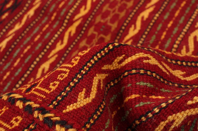 Vintage 3'3" x 4'11" Traditional Wool Hand Woven Oriental Area Rug gallery