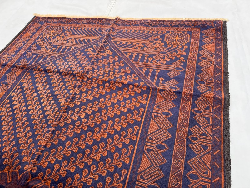 4x7 Ft Afghan Hand Knotted Vintage Area Rug Baluchi Oriental Turkmen Wool Carpet gallery
