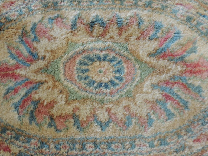 WOW! 12x19 Antique Oversize/Palace size Kermaan Oriental Area Rug BLUE wool gallery