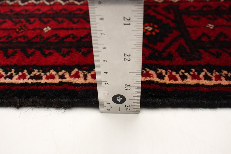 Vintage 3'5" x 6'11" Traditional Hand Knotted Vegetable Dye Wool Area Rug gallery