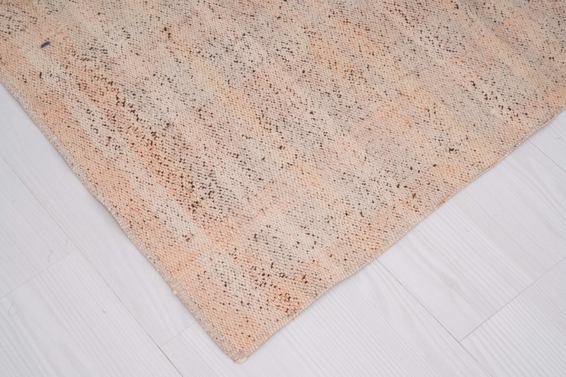 Vintage Turkish Oushak Runner Rug 3x9 Neutral Handmade Antique Wool Carpet 637 gallery