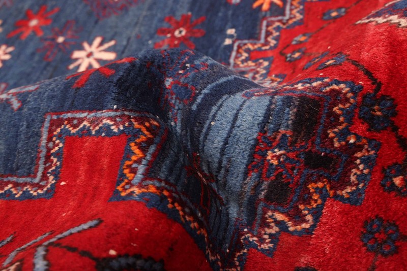 Vintage 5'11" x 7'7" Traditional Hand Knotted Vegetable Dye Wool Area Rug gallery