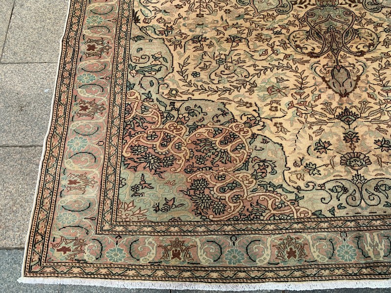 8'3'' x 12'' Faded Handmade Village Rug Organic Rug Natural Carpet.SKU:K1463 gallery