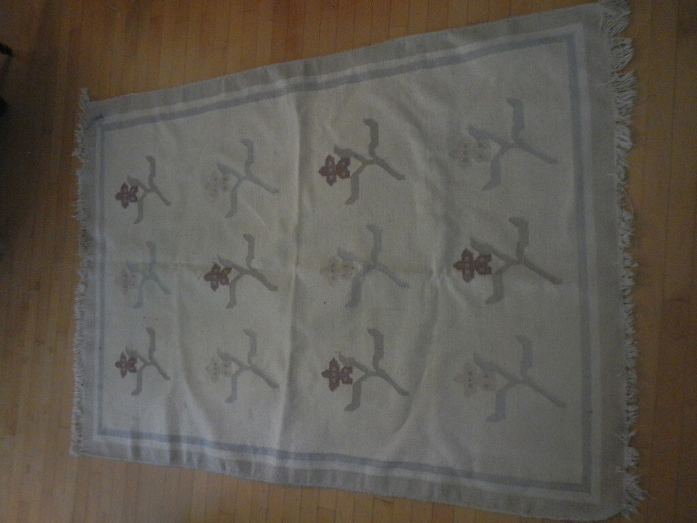 Vintage Dhurrie (?) rug