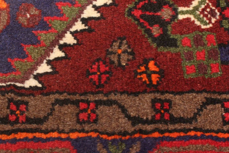 4'1" x 6'10" Vintage Hand Knotted Area Rug Traditional Oriental Wool Carpet gallery