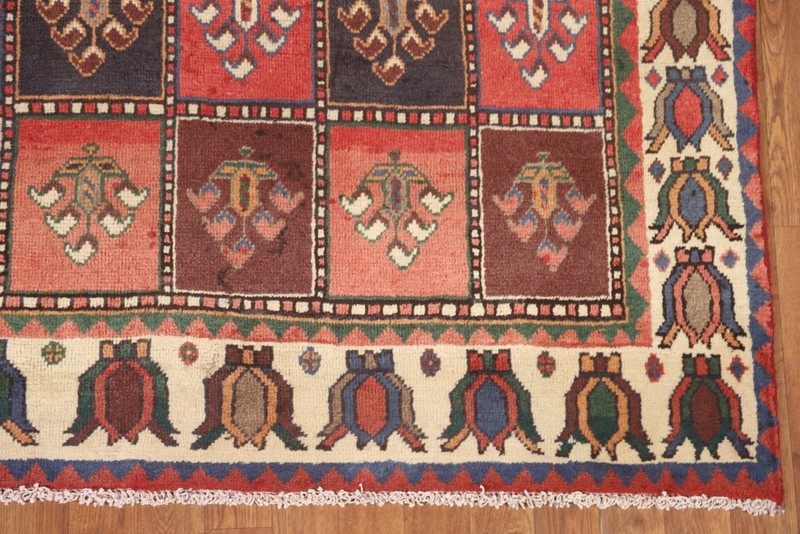 Garden Design Tribal Area Rug 5x9 Ft Handmade Wool Carpet Traditional Rug gallery