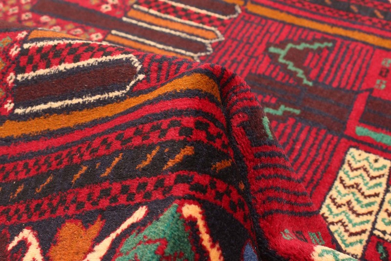 Traditional Vintage Hand-Knotted Oriental Carpet 2'11" x 4'8" Wool Area Rug gallery