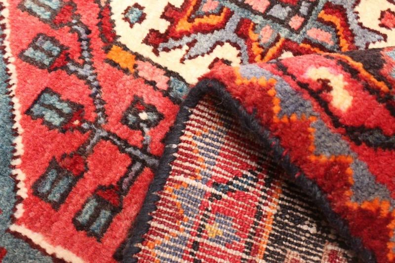 Vintage Hand-Knotted Area Rug 3'9" x 5'3" Traditional Wool Carpet gallery