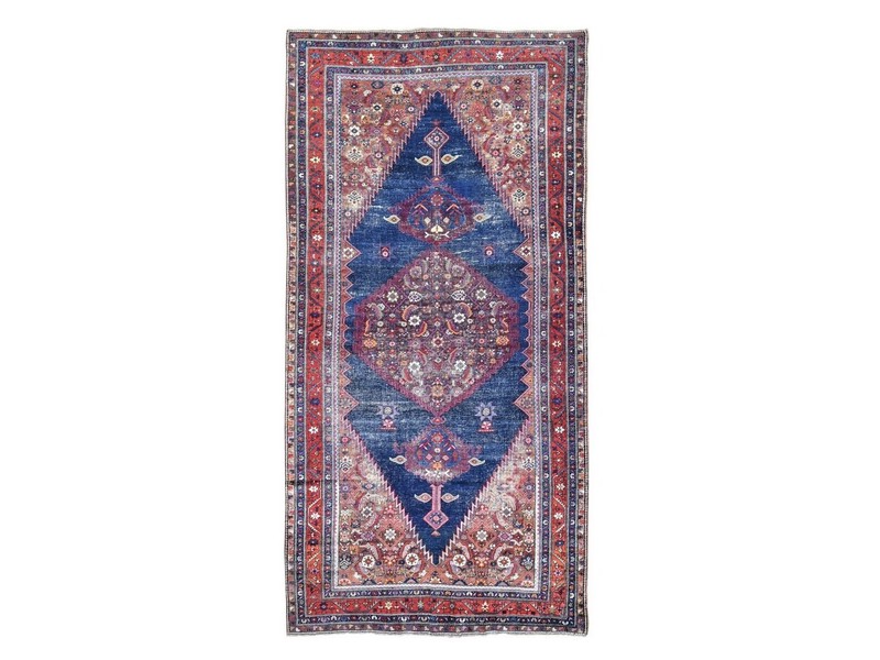 7x14ft Armenian Area Rug from Late1930's Antique Wool Pile Muted Dye Nagorno Rug gallery