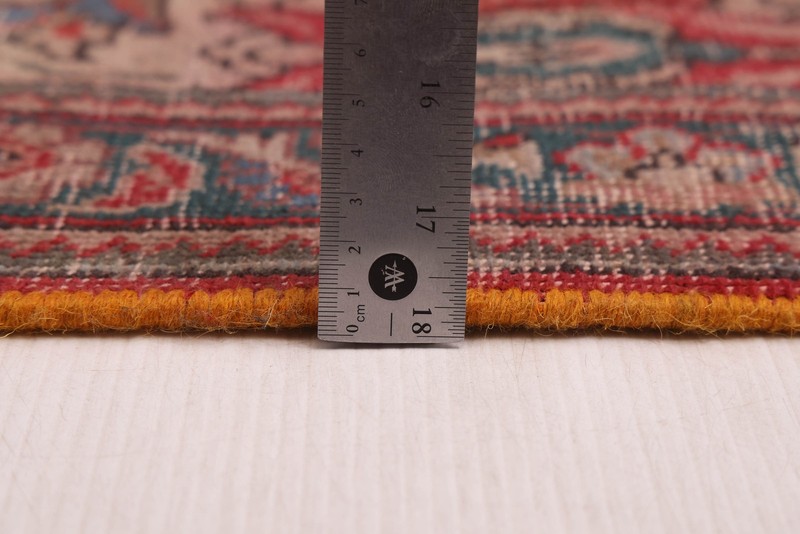 Vintage 9'2" x 11'10" Traditional Hand Knotted Vegetable Dye Wool Area Rug gallery