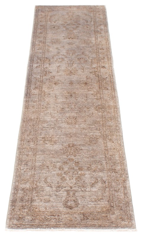 2'4" x 9'8" Vintage Hand-knotted Runner Rug Traditional Oriental Wool Carpet gallery