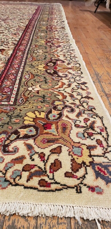 Exquisite 1900-1939's Antique,Muted Colors Legendary Hereke Rug 7x10ft gallery