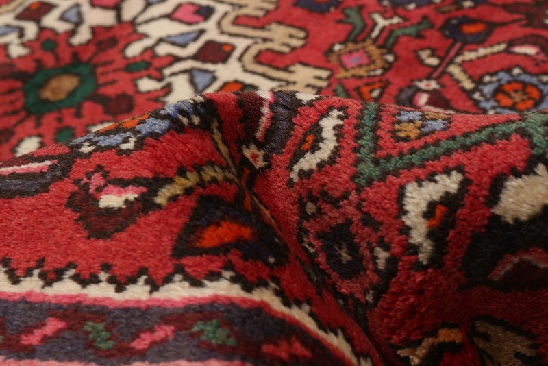 Vintage 3'5" x 5'0" Traditional Hand Knotted Vegetable Dye Wool Area Rug gallery