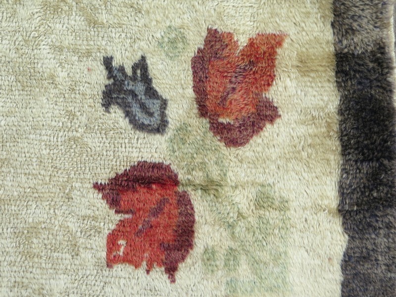 Vintage Rug, Area Rug, Wool Rug, Floral Carpet, Boho Rug, Turkish Carpet 36"x74" gallery