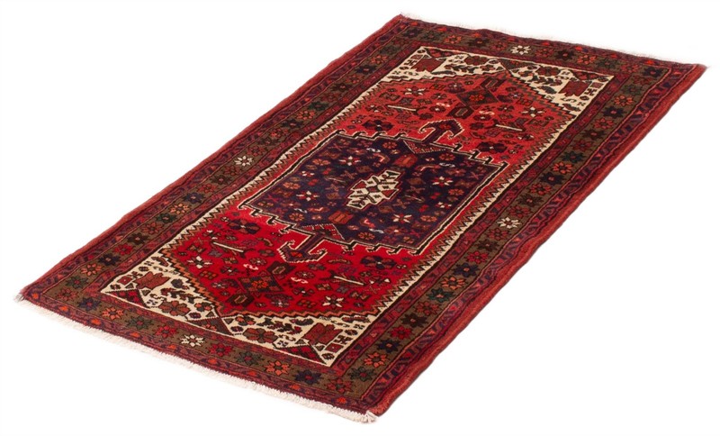 Vintage Hand-Knotted Area Rug 3'1" x 4'11" Traditional Wool Carpet gallery