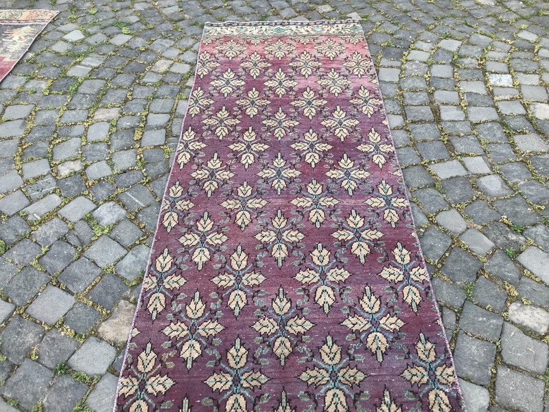 Handmade Rug Turkish Area Rug Vintage Rug Oushak Rug Antique Rug Bohemian Rug gallery
