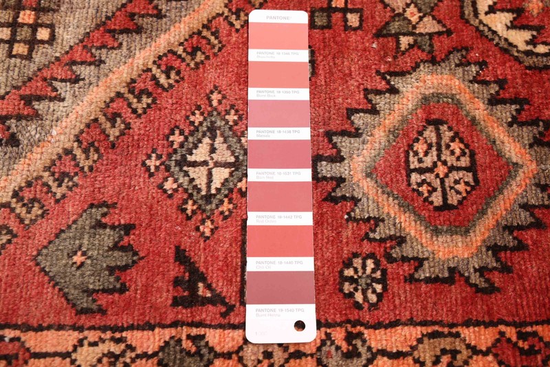 3'6" x 9'1" Vintage Hand-knotted Runner Rug Traditional Oriental Wool Carpet gallery