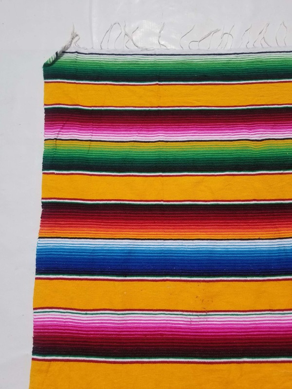 Fine Vintage Traditional Hand Made Oriental Wool Multicolor Kilim 219x141cm gallery