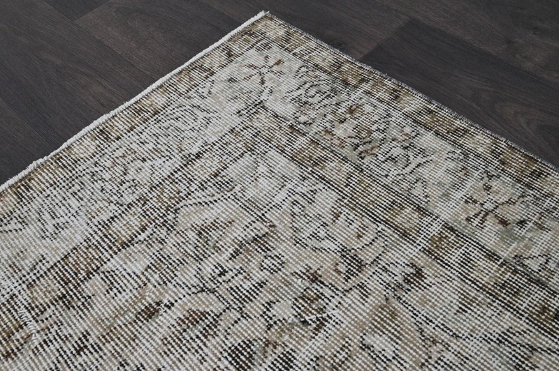 Oushak Turkish Vintage Rug 5x8 Kilim Rug Anatolian Handmade Boho Decor BEIGE gallery