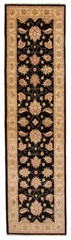 Vintage Hand-knotted Runner Rug 2’7″ x 10’0″ Traditional Oriental Wool Carpet