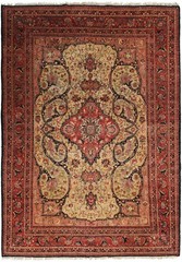 10×13 Vintage Traditional Geometric Handmade Art Nouveau Area Rug Gold 305x392cm