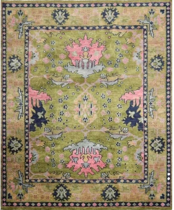 Vintage Antique Green Oushak Rug For Rooms to Warming Your Space with Elite Rugs gallery