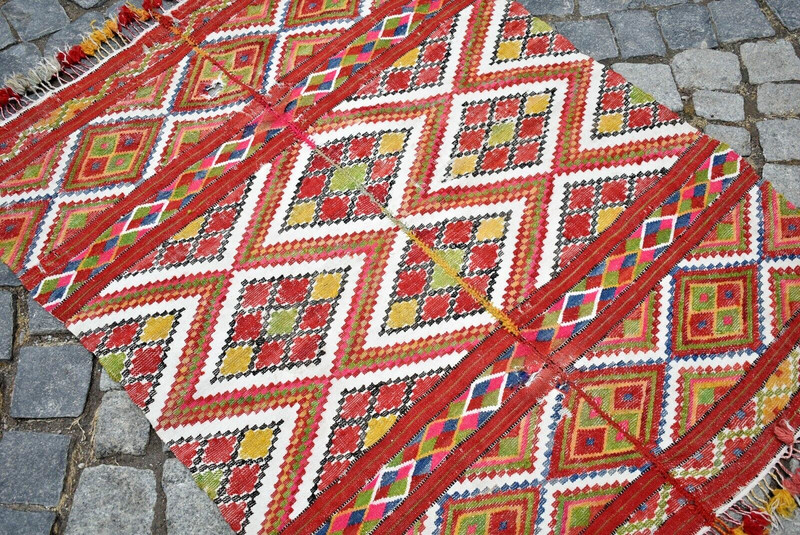 Antique Turkish Rug 37'' x 48'' Collector's Item Monastery Wool Rug Wall Rug gallery