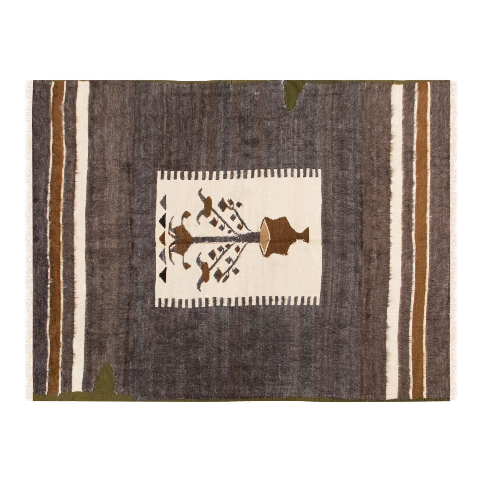 5x7, 4'9 x 6'6 ft, Siirt Blanket Kilim Rug, Siirt Blanket,Turkish Blanket Rug gallery